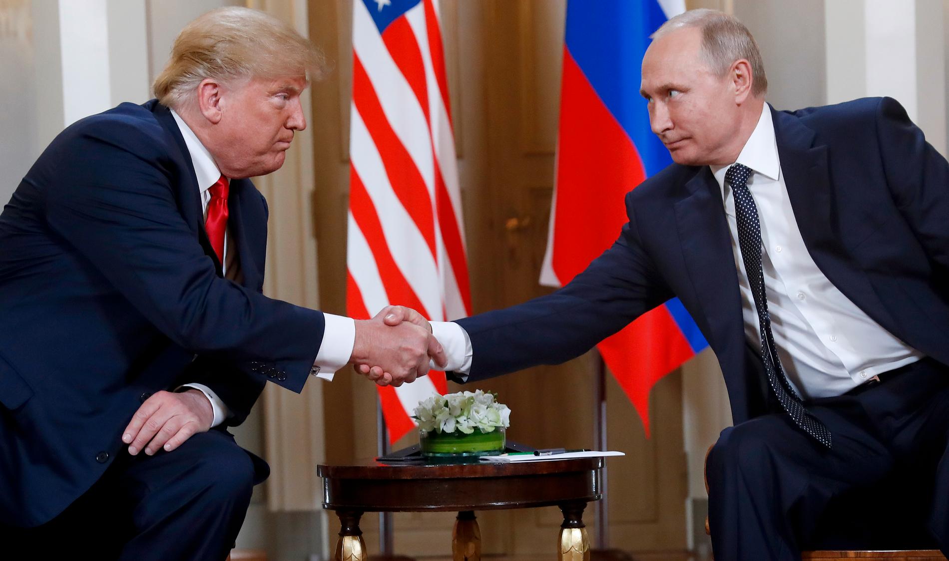 Hade Rysslands president Vladimir Putin ett finger med i spelet när Donald Trump kandiderade till presidentposten i USA? Frågan är central i flera års utredning av möjliga kontakter mellan Trumpkampanjen och Ryssland. Arkivbild.