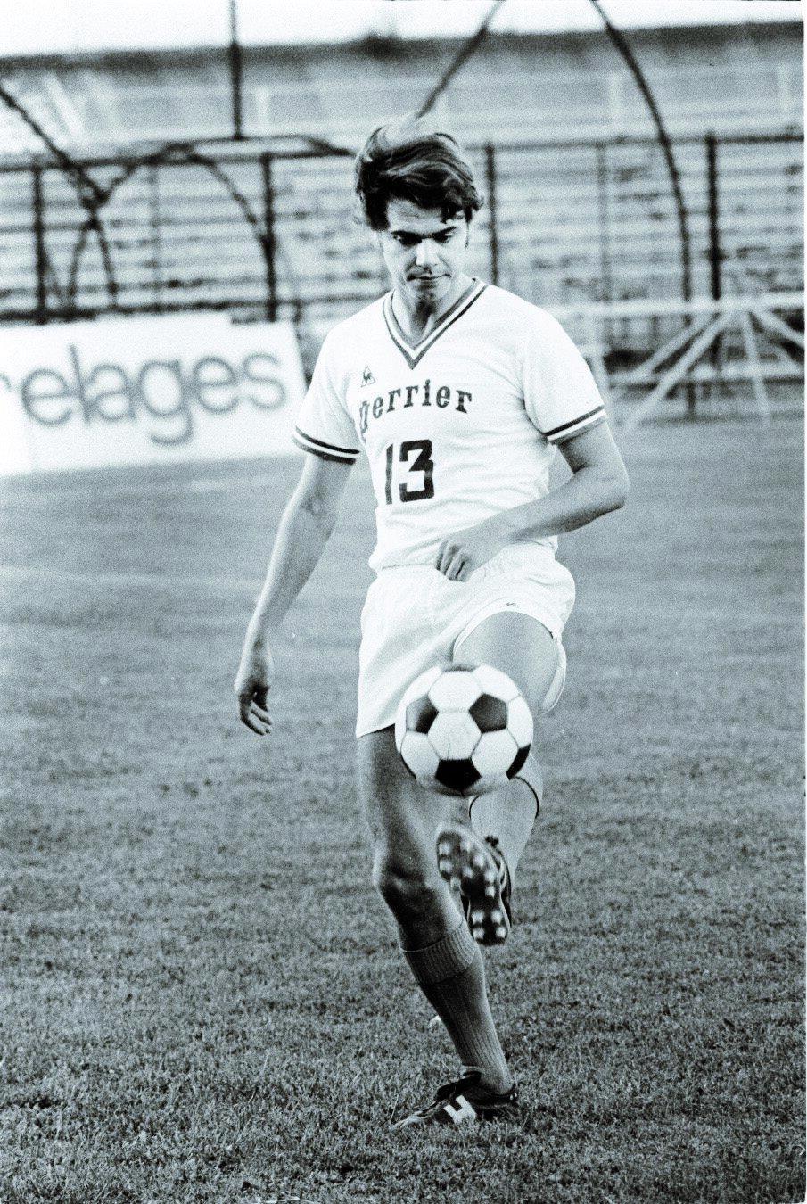 Två Marseillekändisar. Roger Magnusson spelade sex säsonger i Olympique Marseille ...