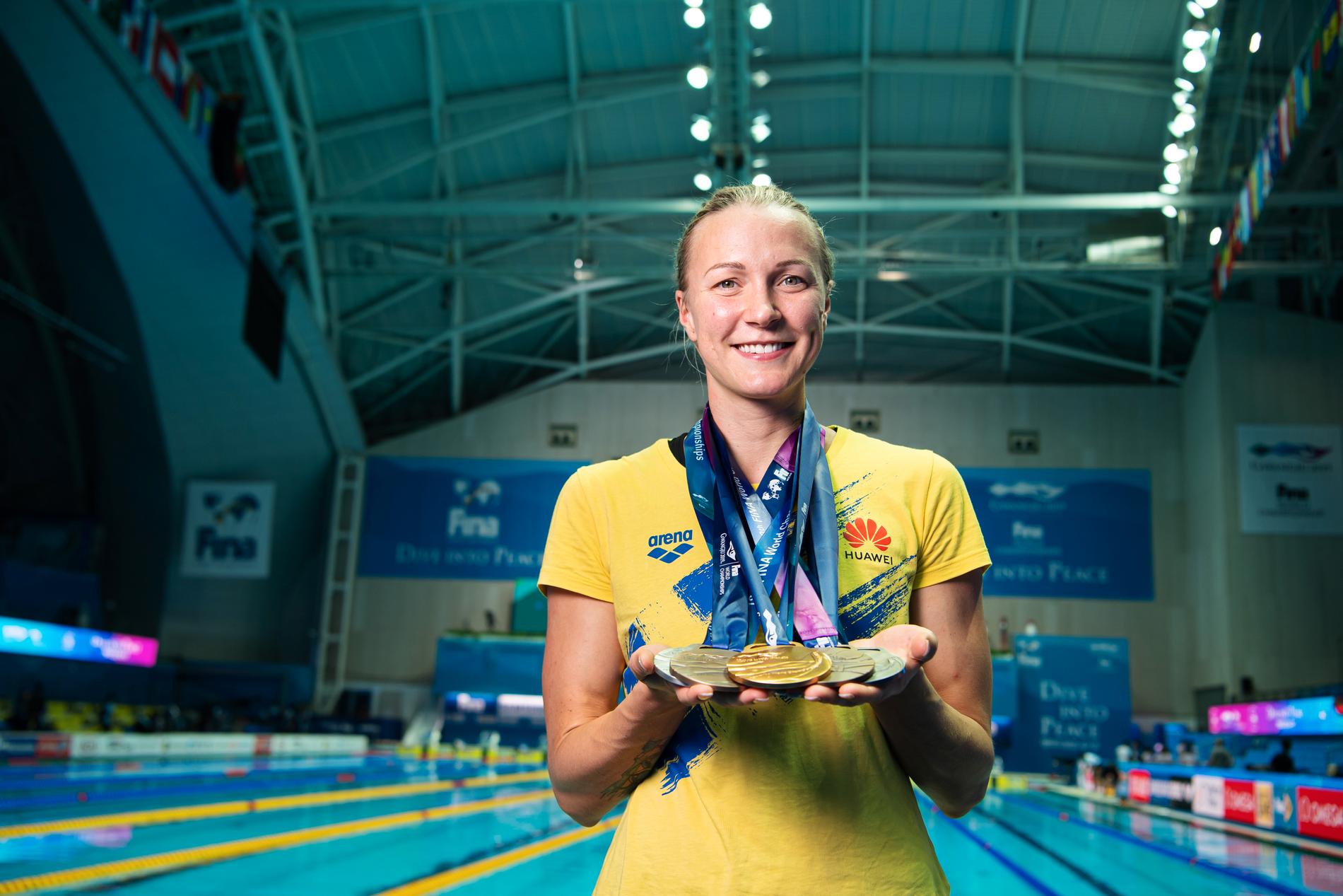 Sarah Sjöström är ett av Sveriges största guldhopp i OS 2021.