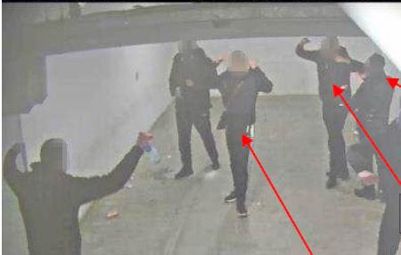 Kamerorna gav polisen en unik inblick i nätverkets aktiviteter. 
