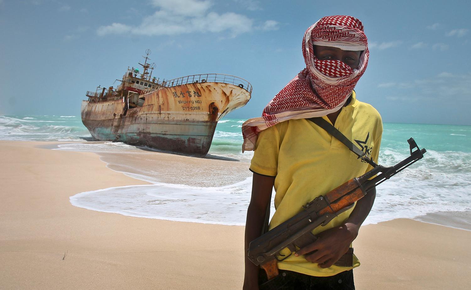 En somalisk pirat. ARKIVBILD