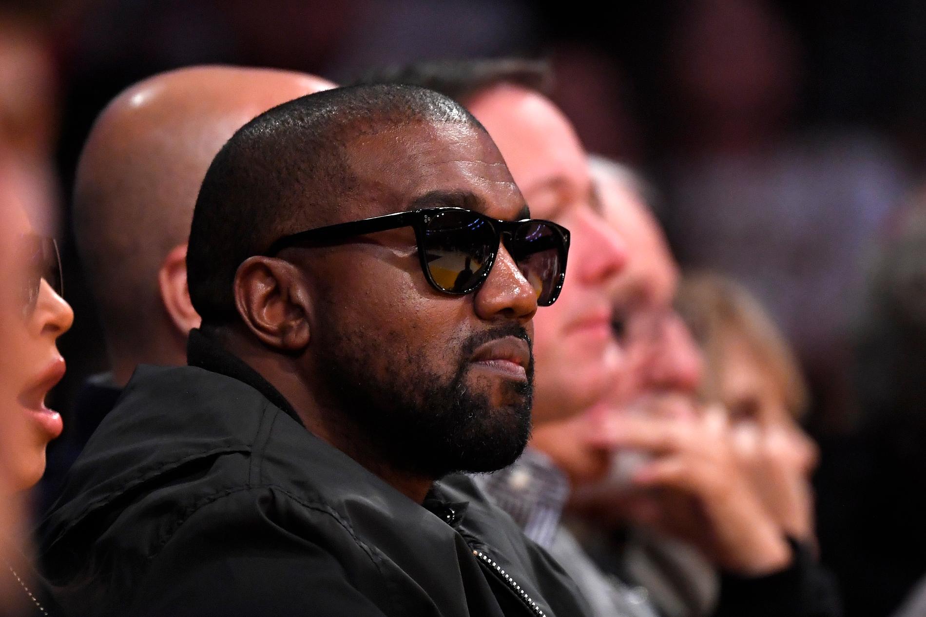 Rapparen Kanye West donerar miljoner. Arkivbild.