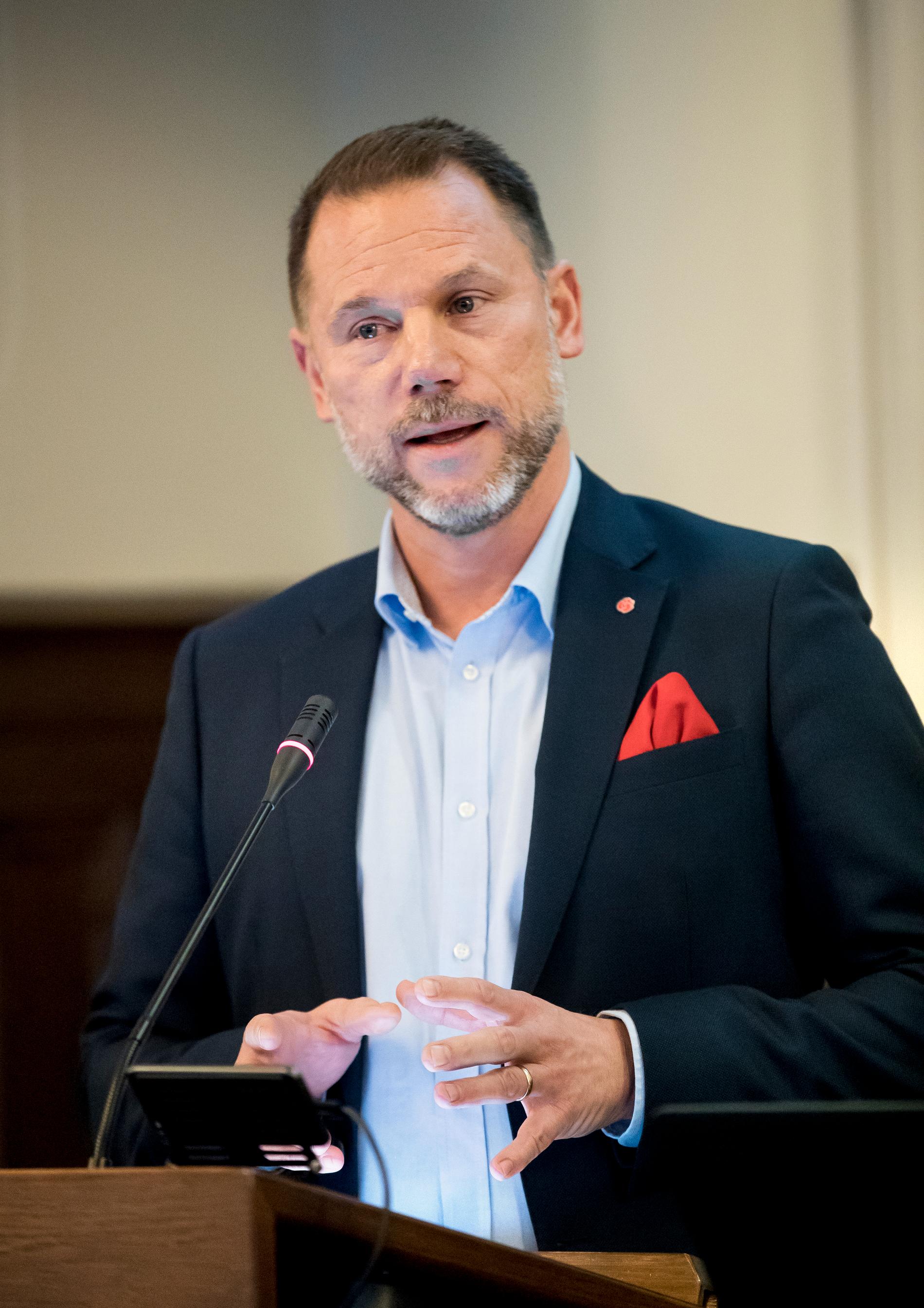Får kritik. Andreas Svahn (S), regionstyrelsens ordförande i region Örebro.