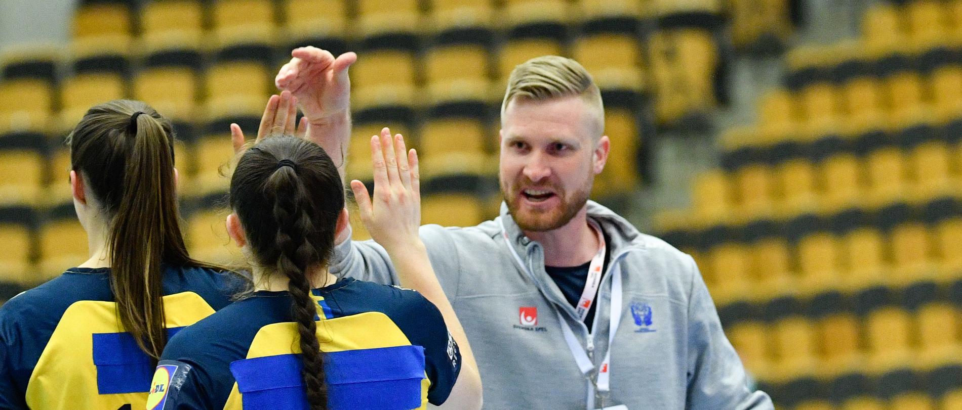 Jesper Östlund, förbundskapten för det svenska u-landslaget. 