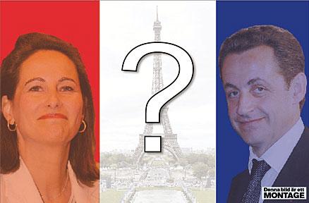 Ségolène Royal och Nicolas Sarkozy är de tyngsta kandidaterna i franska valet, men vad hände med uppstickaren Bayrou?
