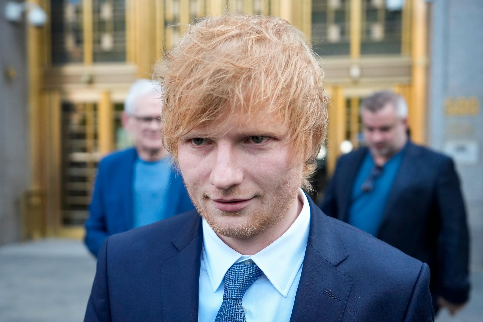Ed Sheeran frikänns.