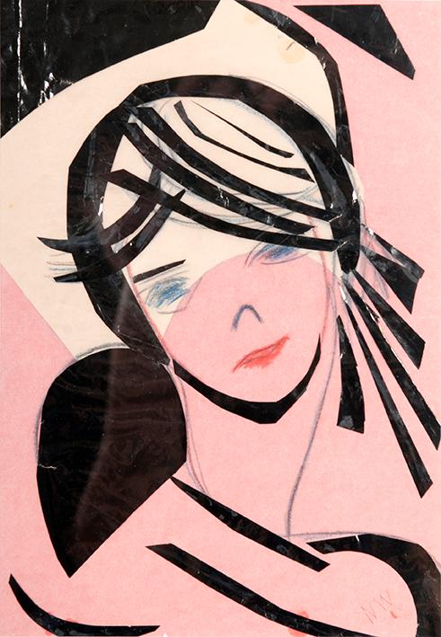 Nell Walden: Självporträtt från 1936.
