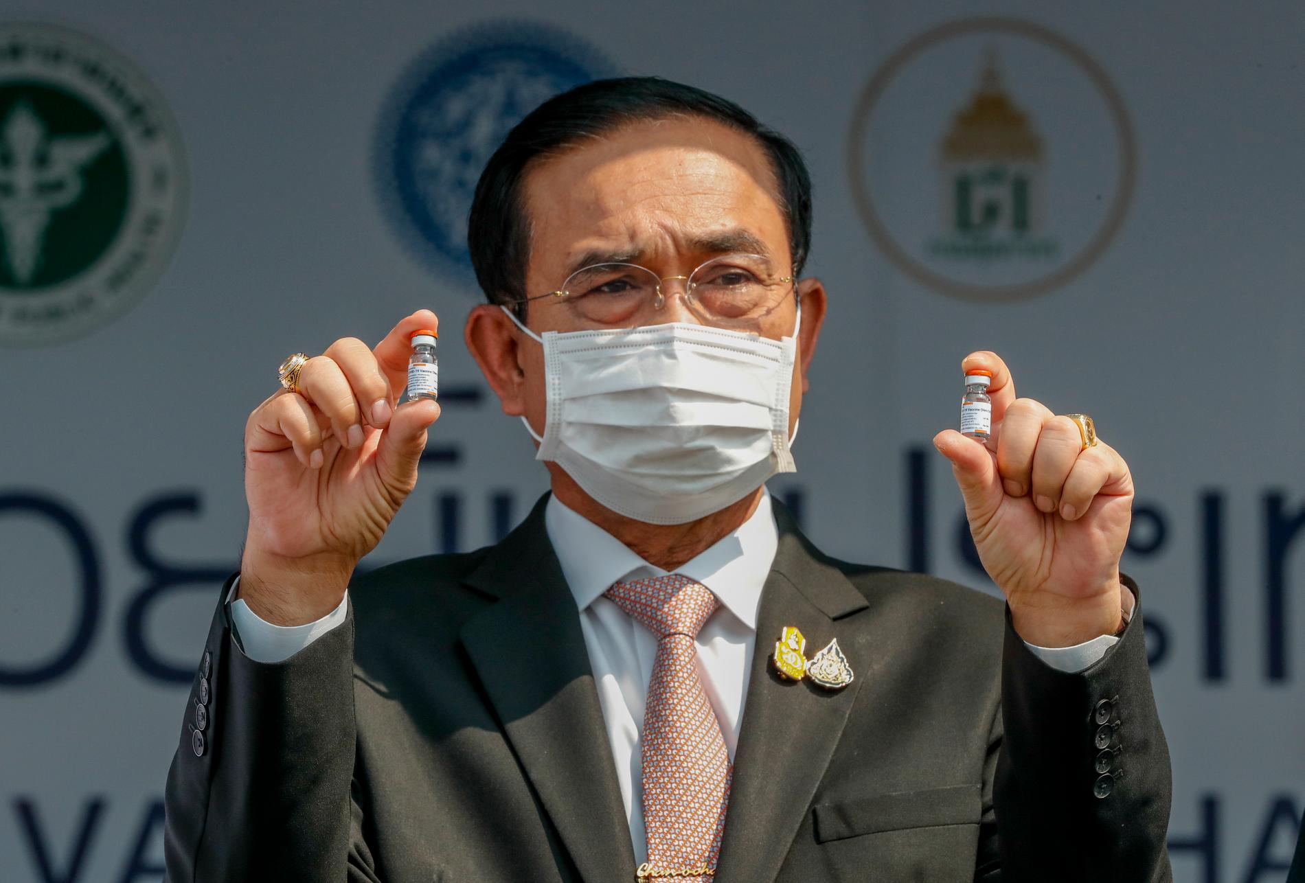 Tre ministrar i den thailändske premiärministern Prayuth Chan-O-Chas regering har dömts till fängelsestraff. Arkivbild.