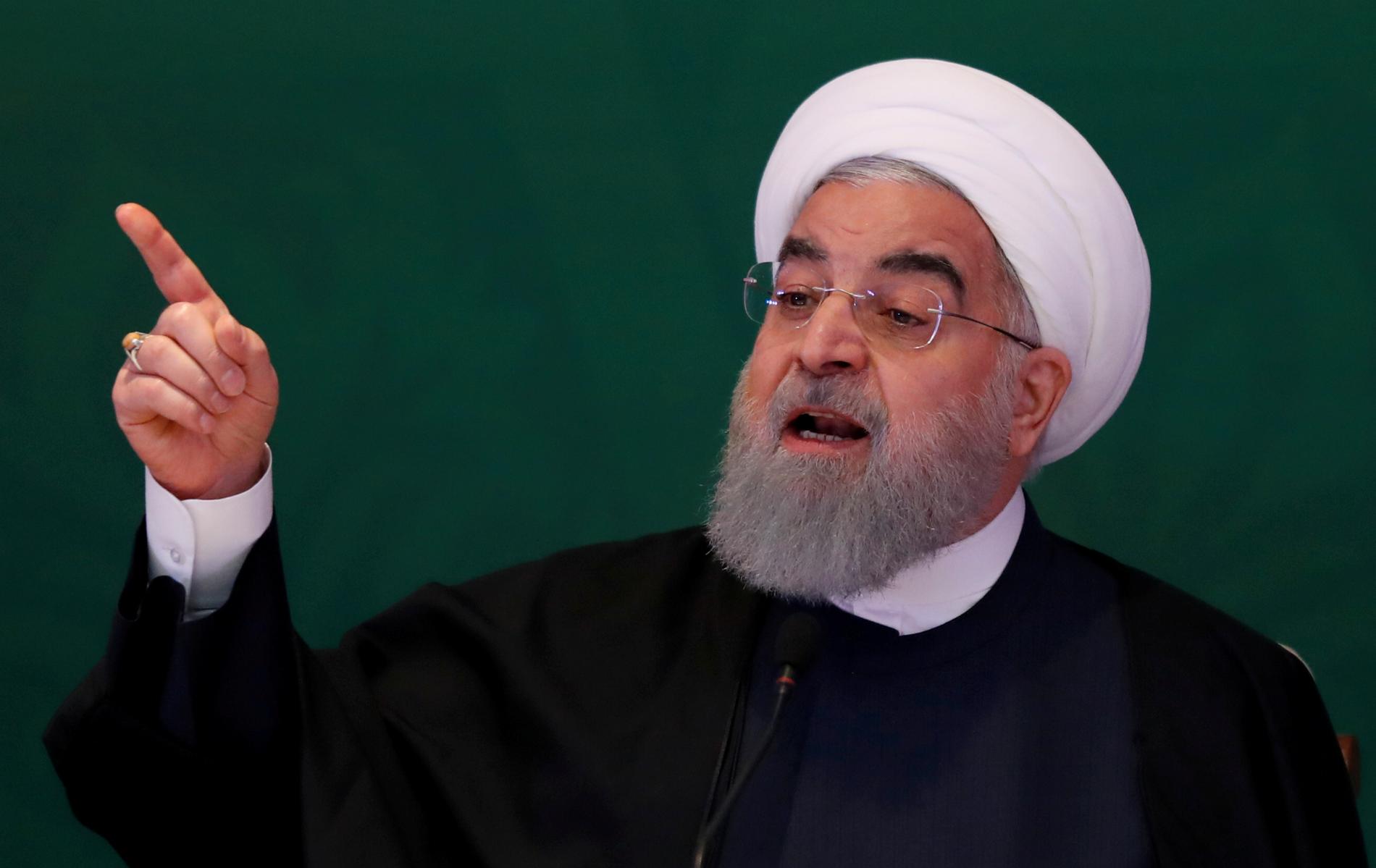 Hassan Rouhani: ”En psykologisk krigföring”