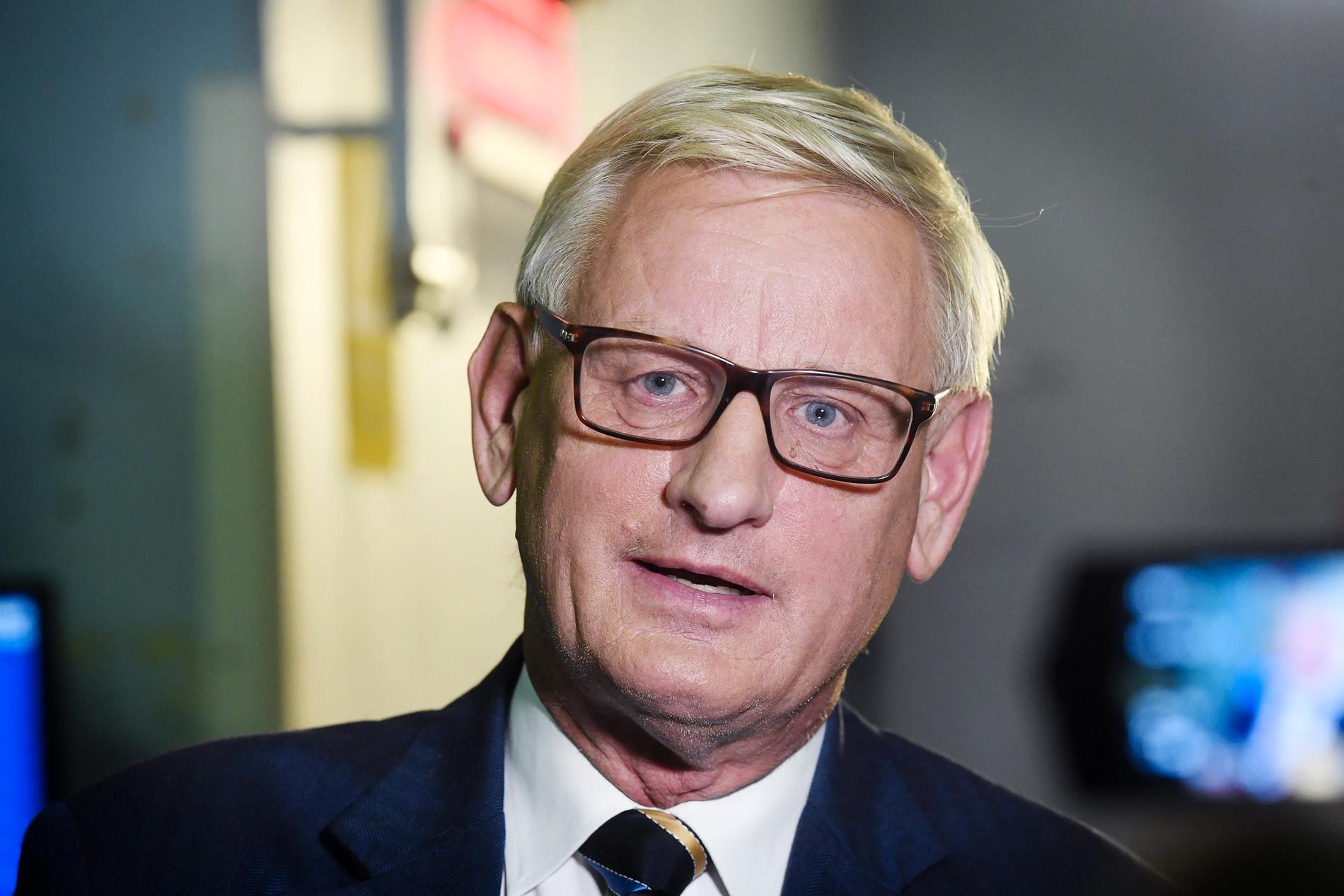 Tidigare statsminister Carl Bildt tror att det lutar mot ett extraval.