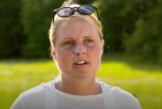Josefine Eriksson i ”Bonde söker fru”.