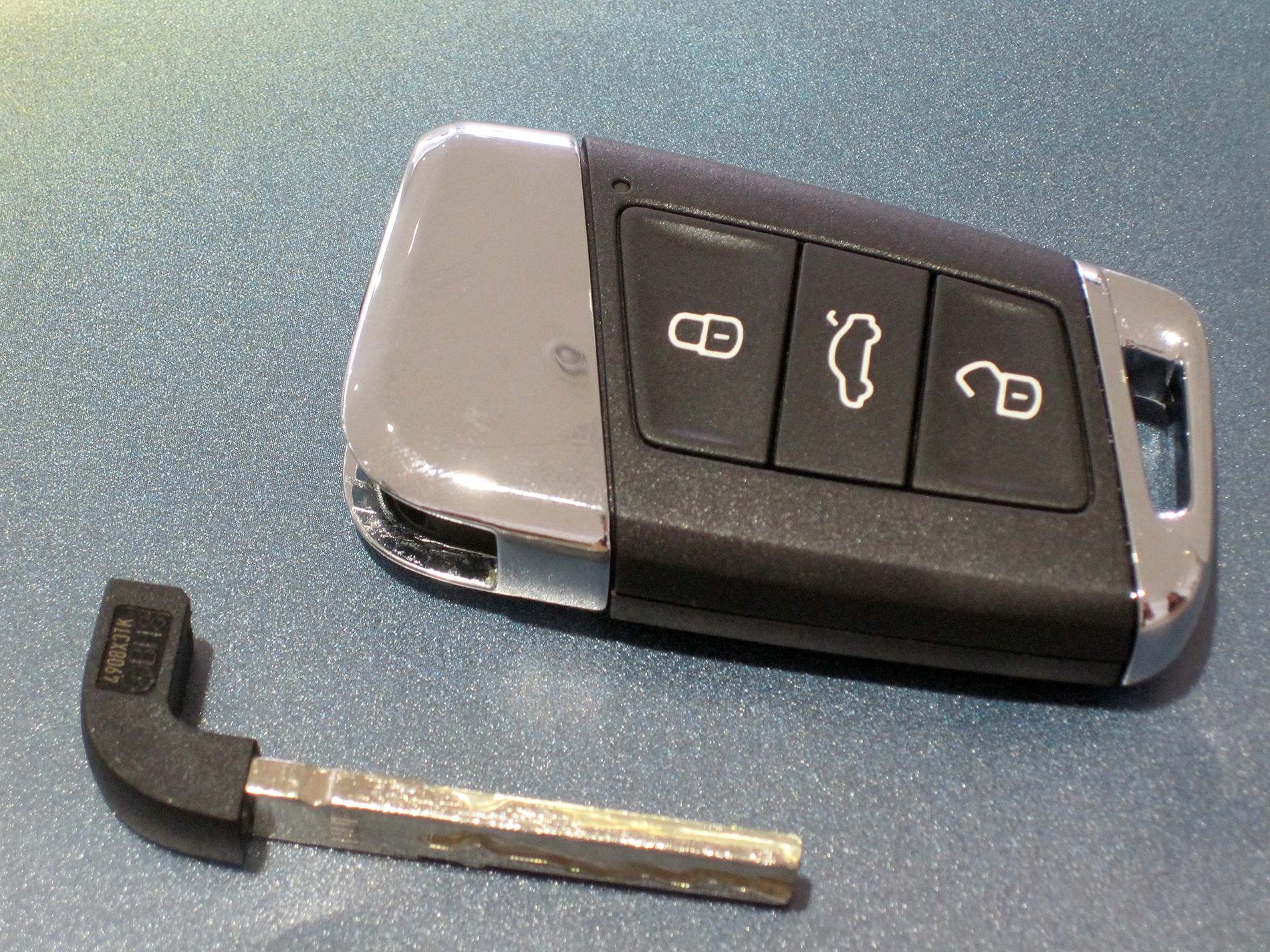 Bilnyckel till Volkswagen.
