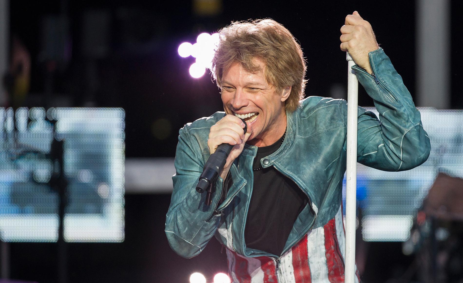 Bon Jovis sångare Jon Bon Jovi. Arkivbild.