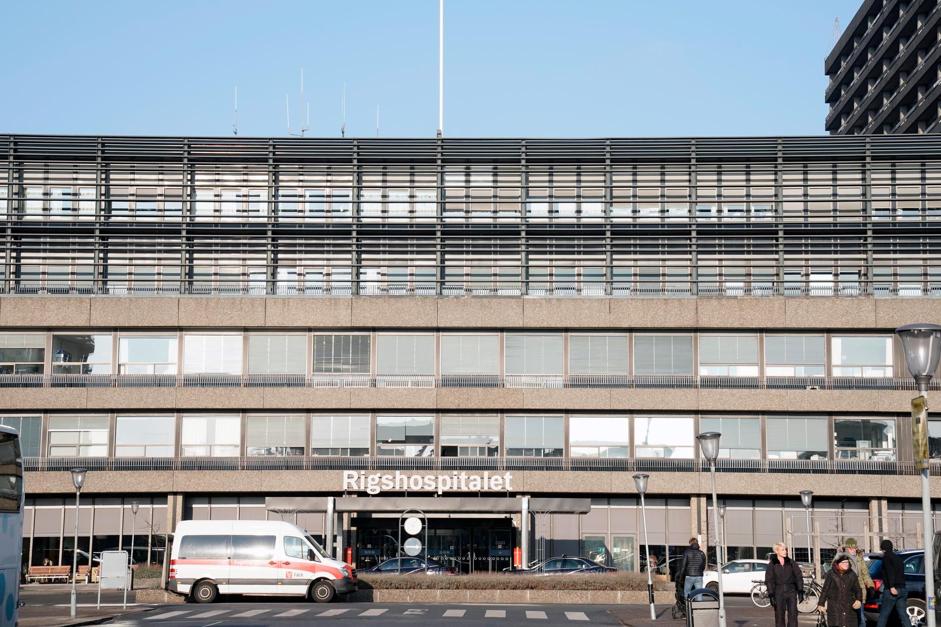 Rigshospitalet i Köpenhamn. Arkivbild.