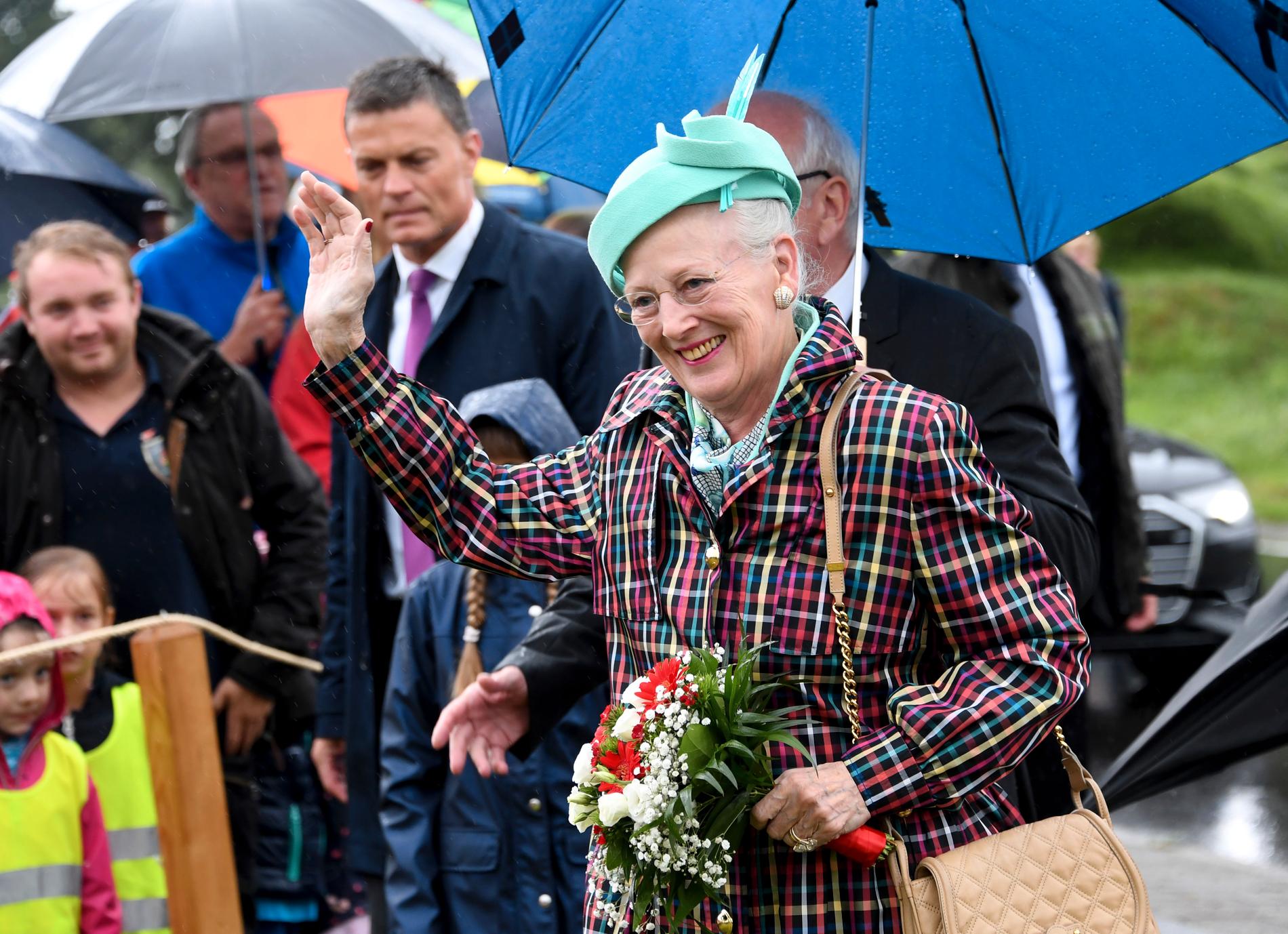 Danmarks drottning Margrethe.