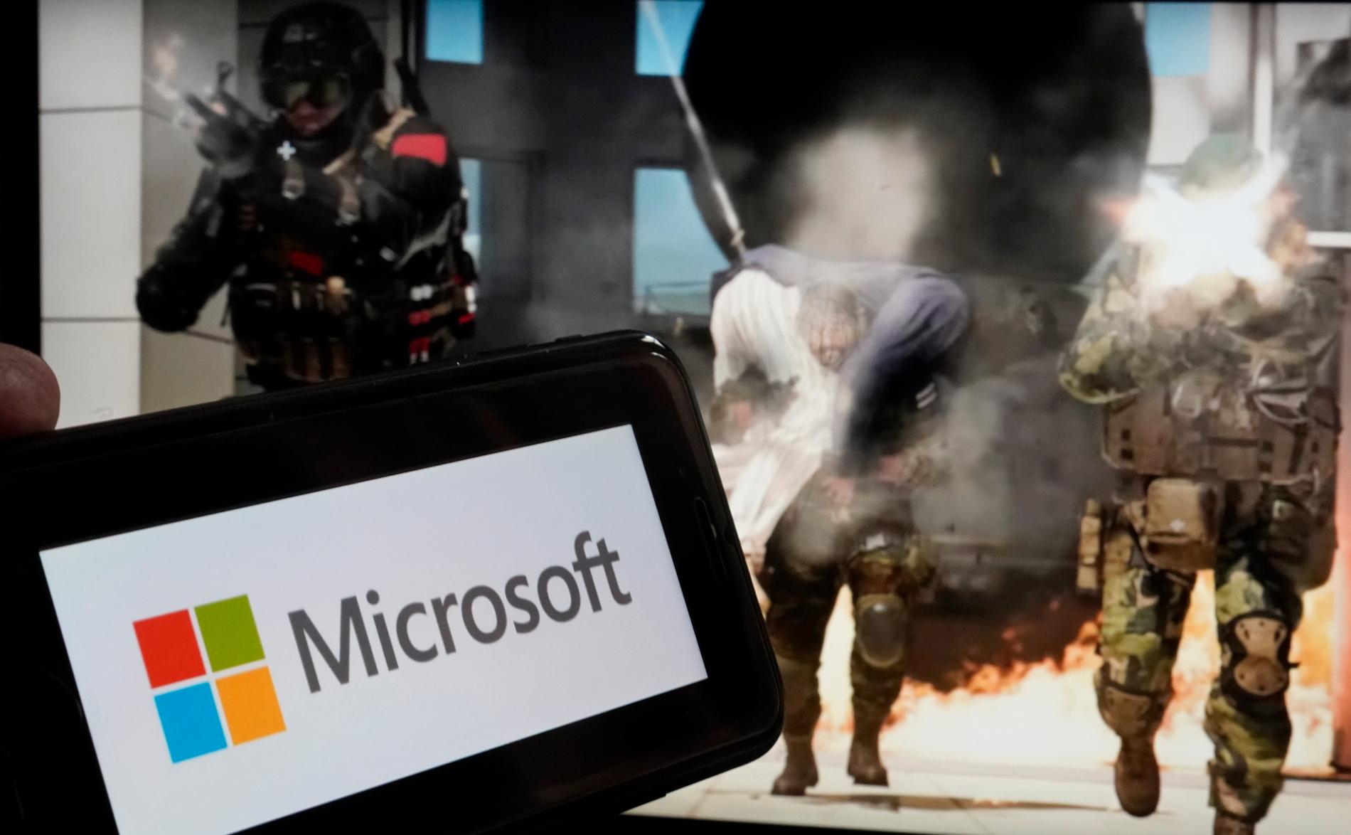 Microsoft stoppade Activision Blizzard i shoppingkassen, och fick i år gå fram till kassan och betala. Arkivbild.