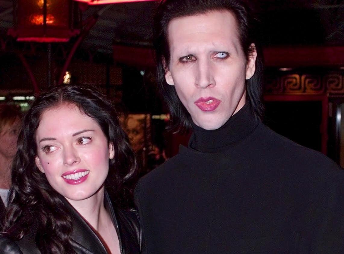 Rose McGowan och Marilyn Manson var ett par fram till 2001.