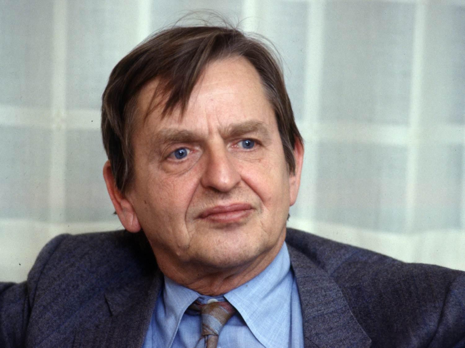Olof Palme mördades på Sveavägen i Stockholm 1986. Arkivbild.