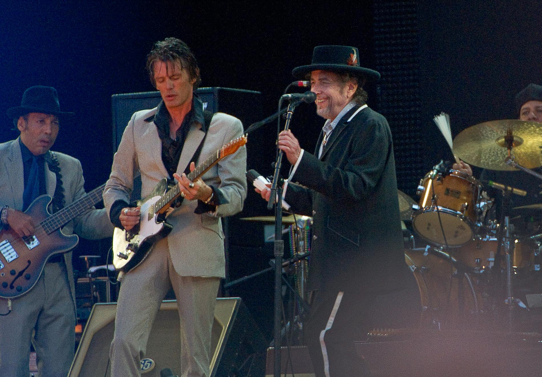 Bob Dylan på Peace and Love i Borlänge 2011.