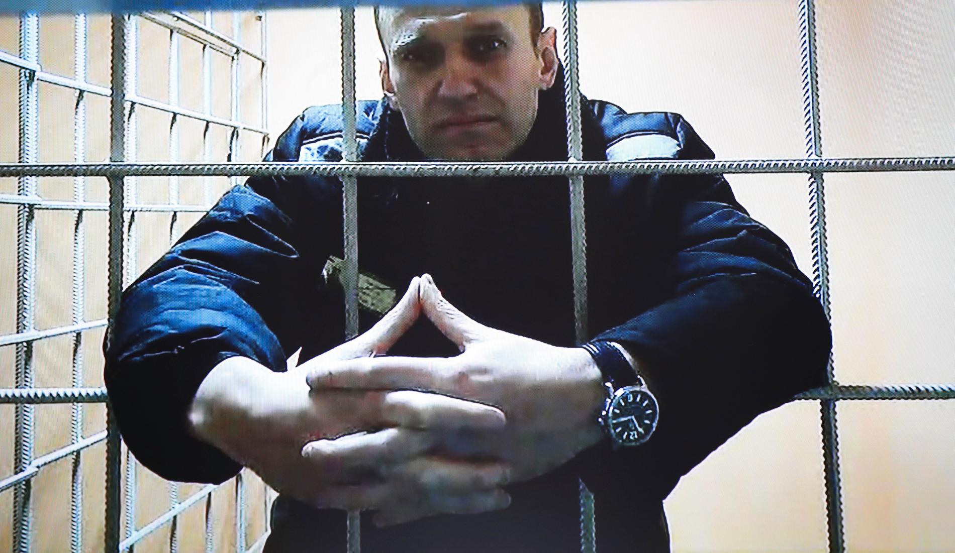 Putins största kritiker, oppositionspolitikern Alexeyj Nvalnyj, sitter fängslad sedan mer än ett år tillbaka. 