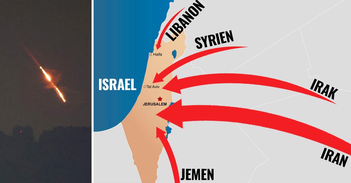 Fem punkter om Irans attack mot Israel