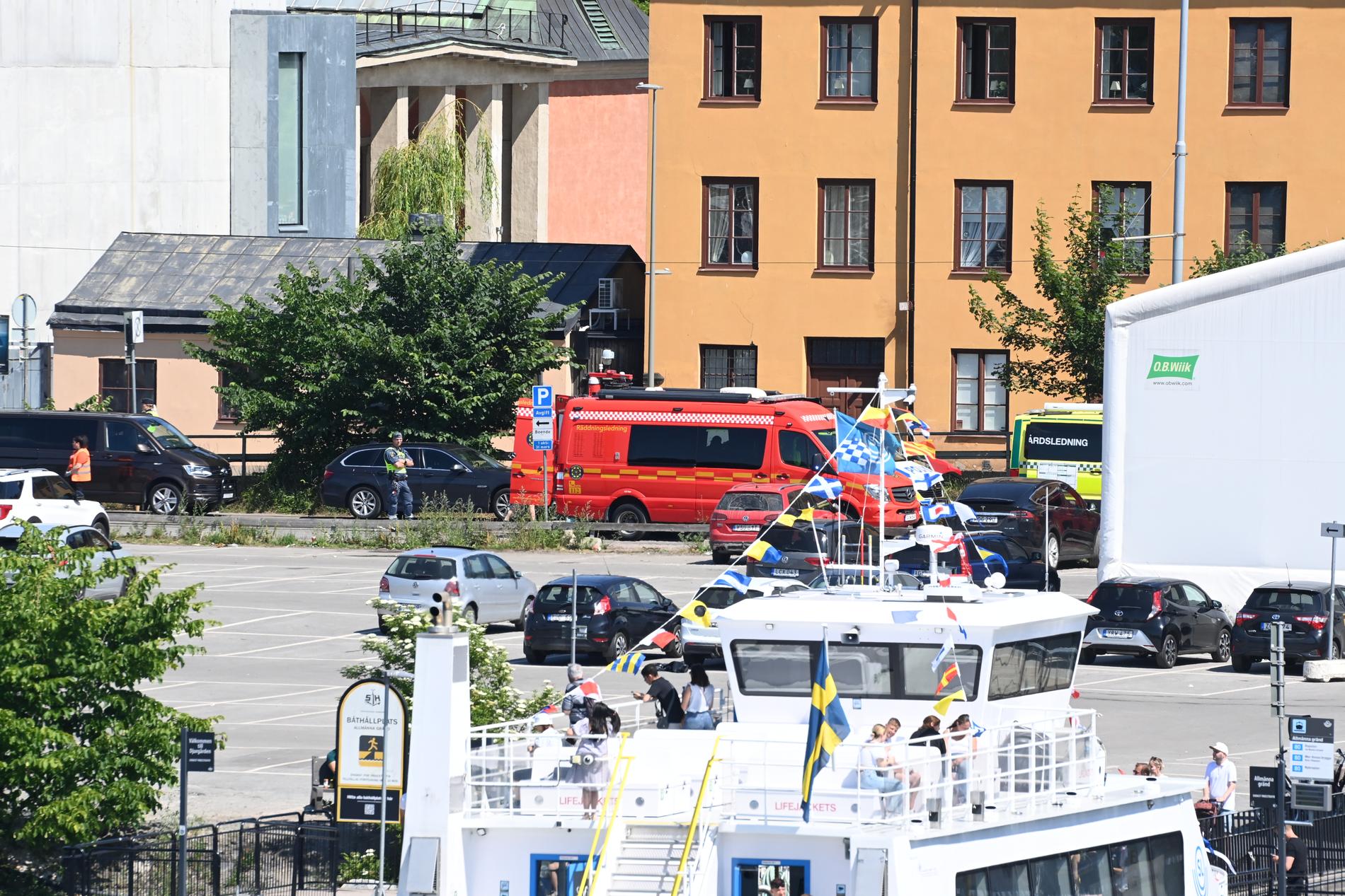 Räddningstjänsten mötte fullt kaos vid Gröna Lund, men hyllar personalens agerande.