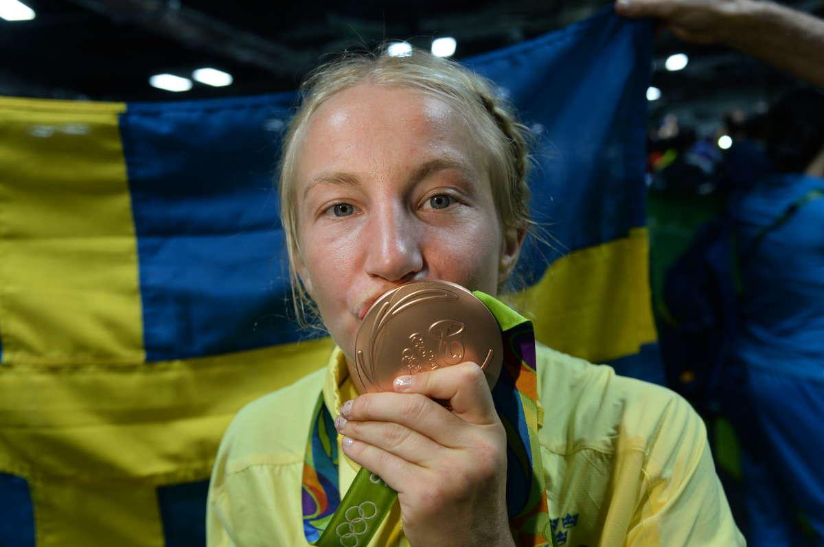 Sofia Mattsson tog Sveriges åttonde medalj