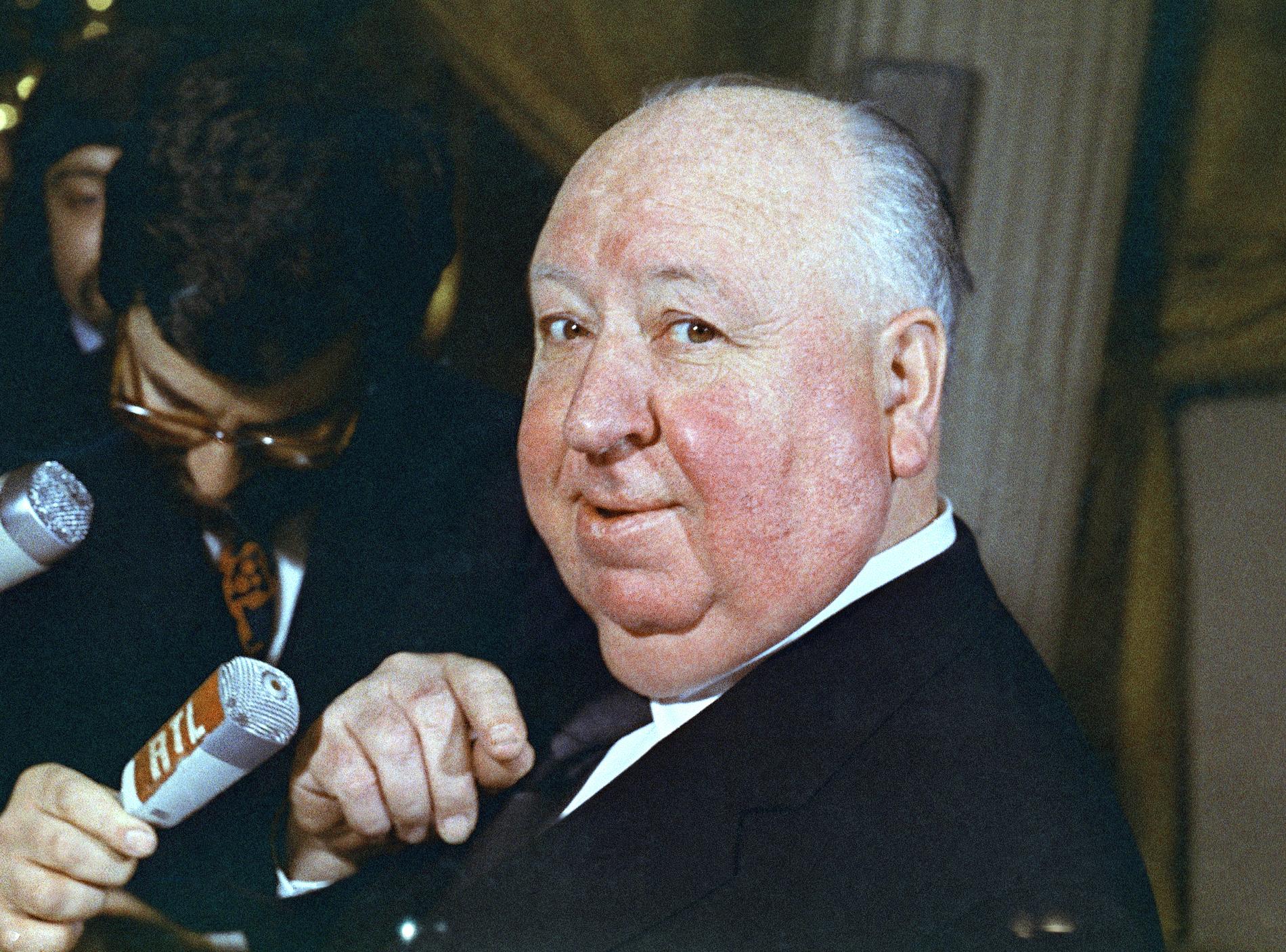 Alfred Hitchcock 1972.