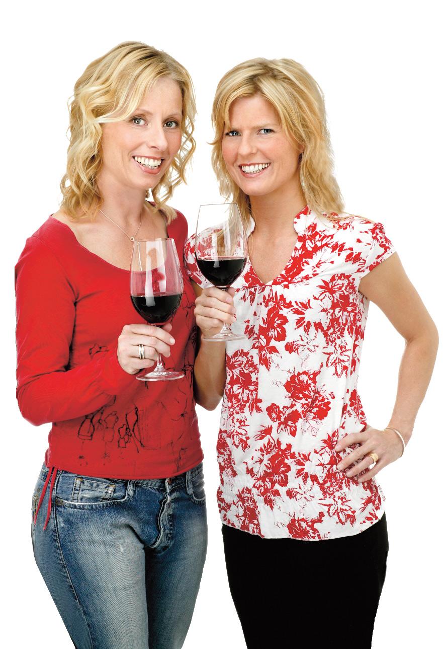 Härligt hemmas vinexperter Ulrika Karlsson och Camilla Settlin.