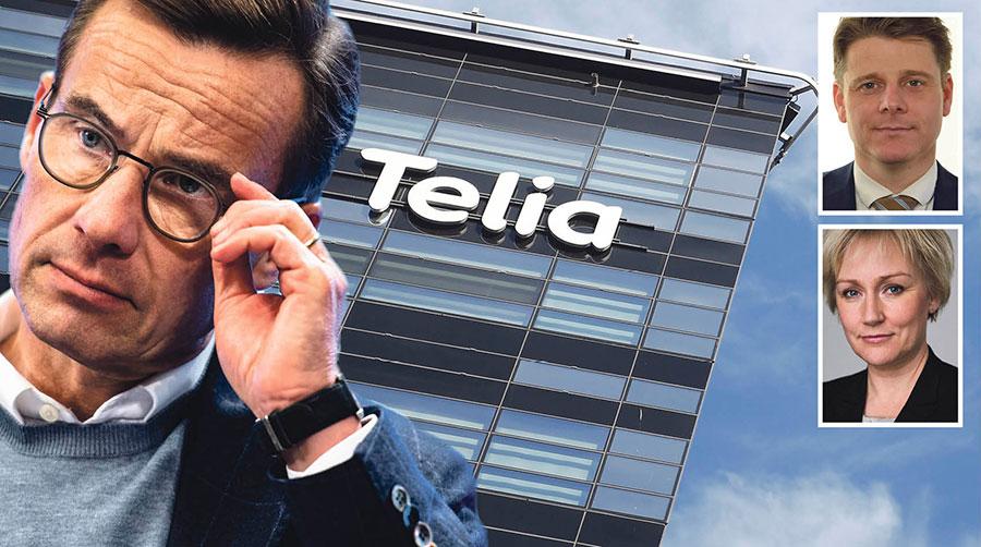 Moderaterna i riksdagen har föreslagit att staten ska sälja sina aktieandelar i Telia. En sådan försäljning skulle vara en farlig väg att gå, skriver Niklas Karlsson och Helene Hellmark Knutsson.