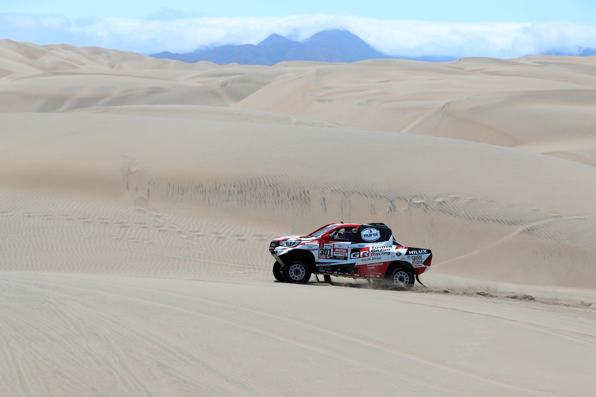 Nasser Al Attayah leder Rally Dakar - lånar ut bilen till Fernando Alonso