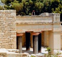 Knossos på Kreta.