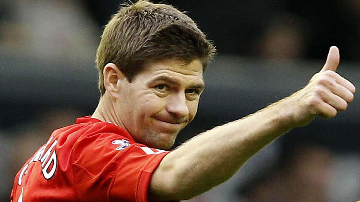Mot titeln? Steven Gerrards Liverpool är serieledare i Premier League.