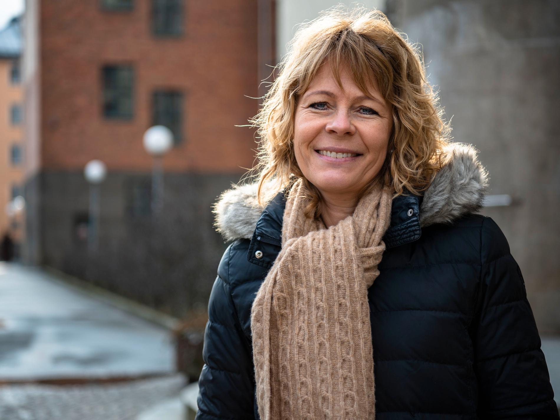 Jenny Rångeby, rektor på Kungsholmens gymnasium och Stockholms musikgymnasium, längtar tills alla elever är tillbaka i skolan. 