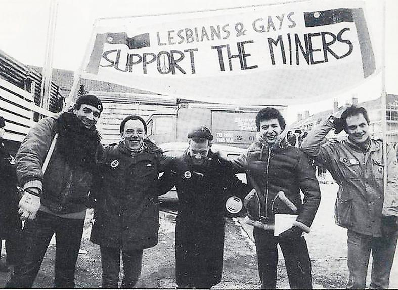 I VERKLIGHETEN Gruvarbetarstrejken 1984 stöddes av homosexuella från olika vänstergrupper.