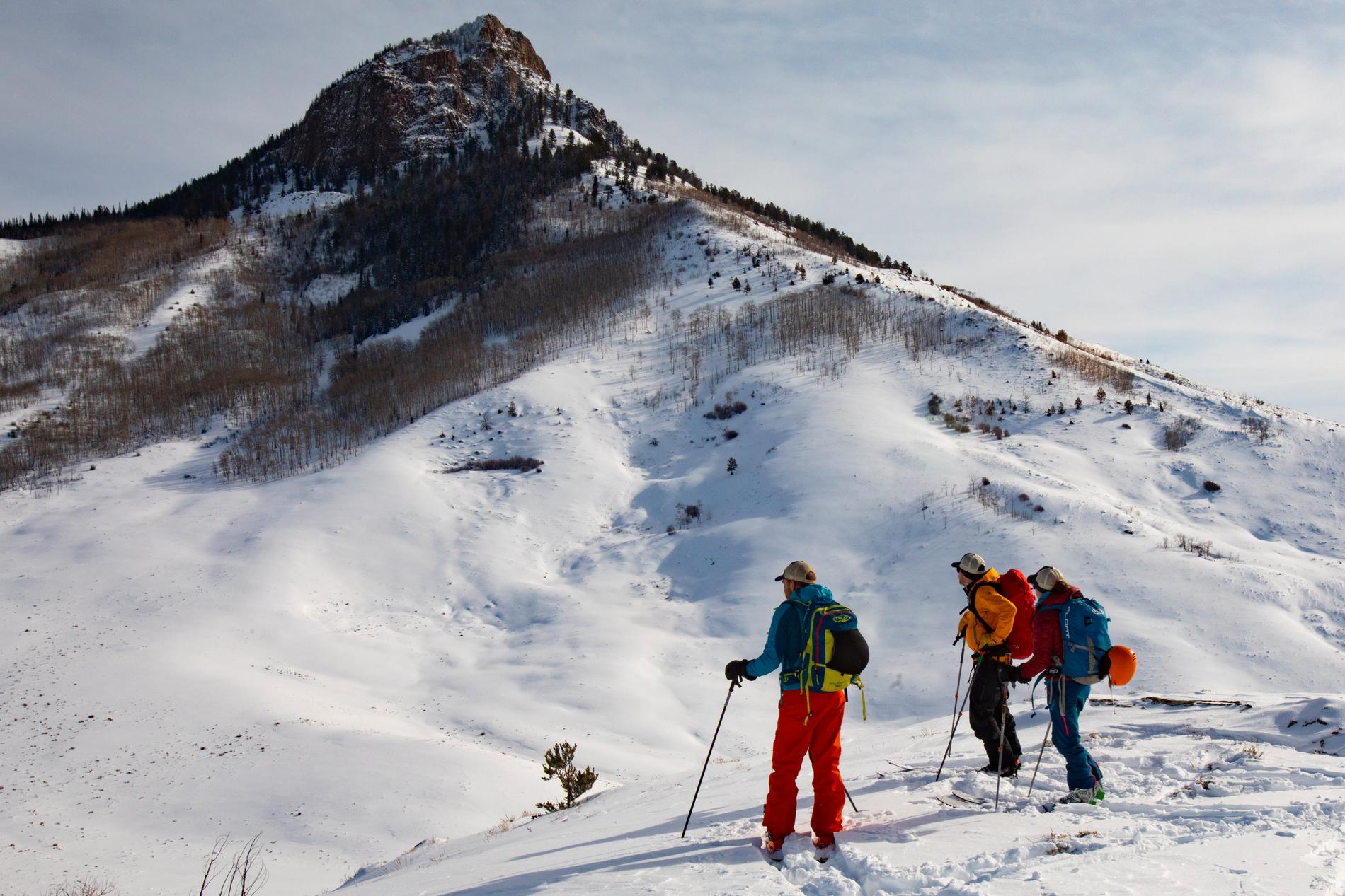 Den nya skirorten bjuder på spektakulära utsikter. 