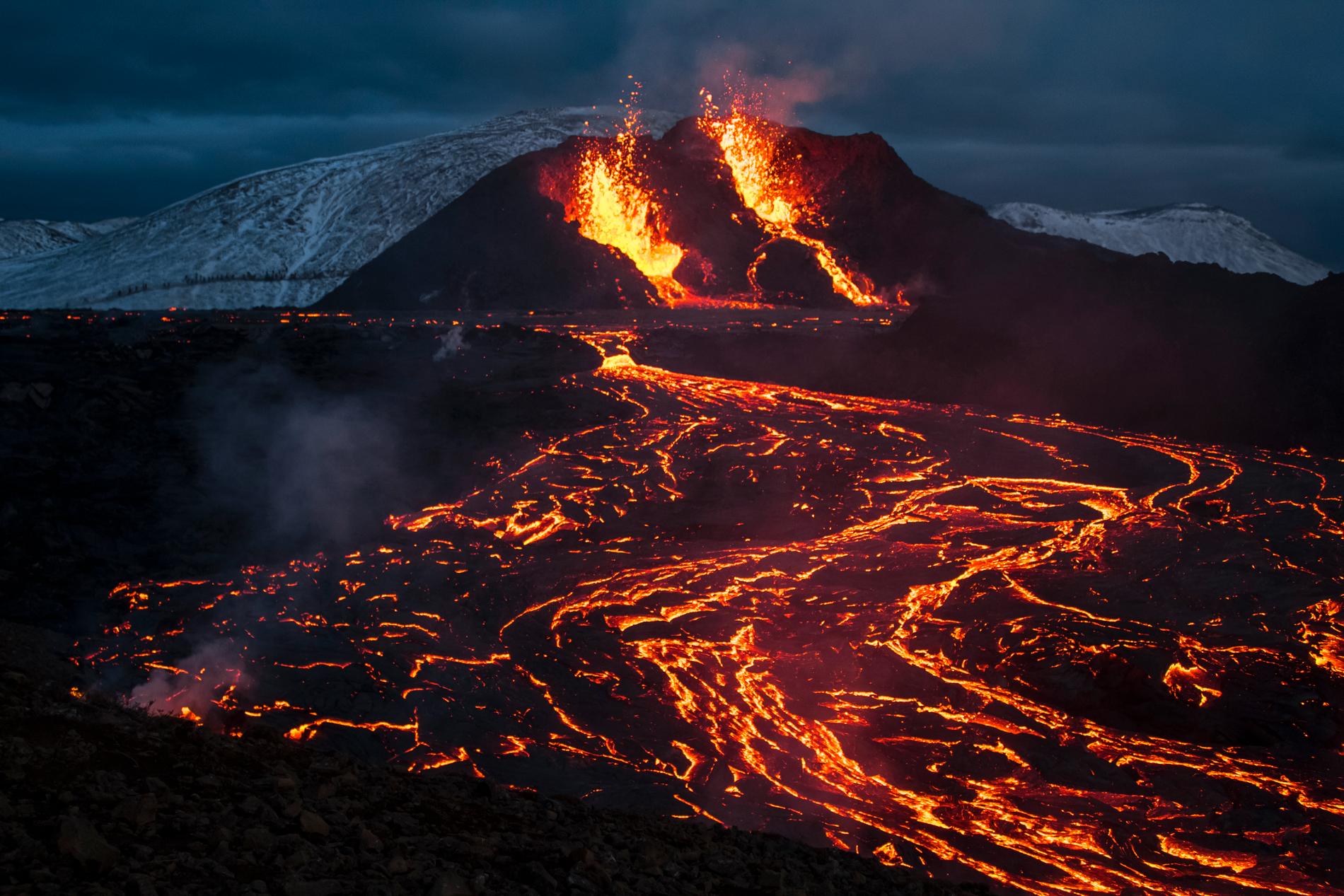 Vulkanen har blivit ett populärt turistmål.