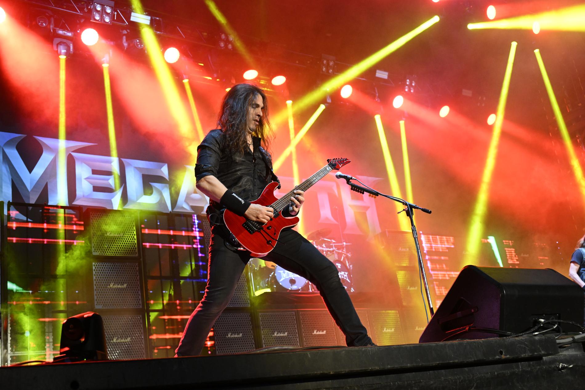 Megadeth spelade på Sweden Rock förra året. Arkivbild.