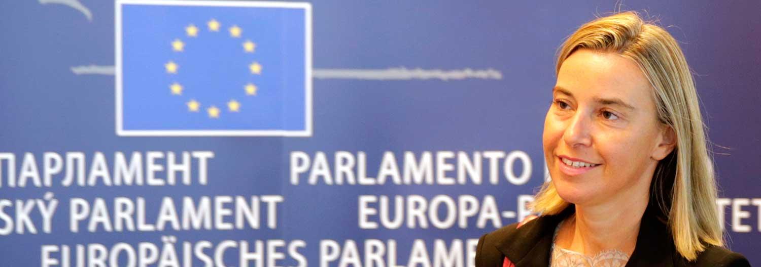 Federica Mogherini föreslås bli EU:s nästa ”utrikesminister”.
