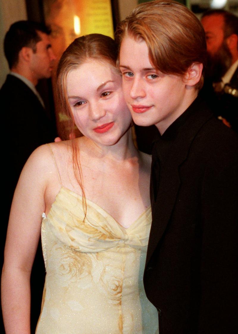 Macauley med sin fru Rachel Minor 1998.