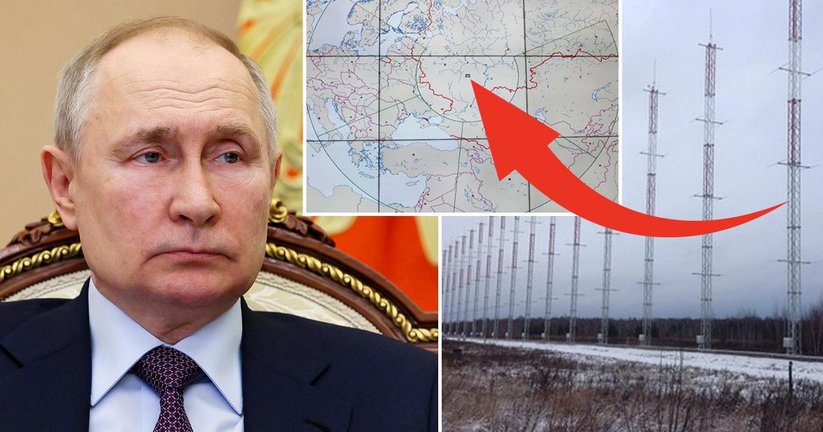 Kärnvapenradar slogs ut djupt inne i Ryssland