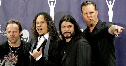 INTAR STADION I kväll spelar Metallicas Lars Ulrich, Kirk Hammett, Robert Trujillo och James Hetfield hårdrock på Stadion i Stockholm.