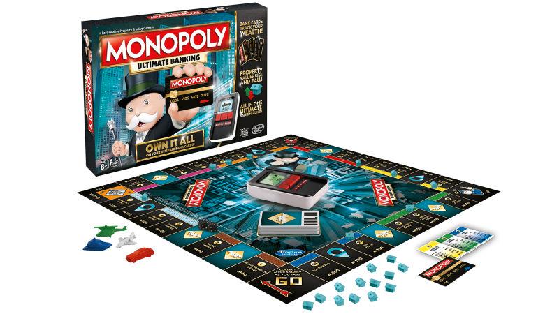 Nya Monopolversionen – helt utan kontanter.