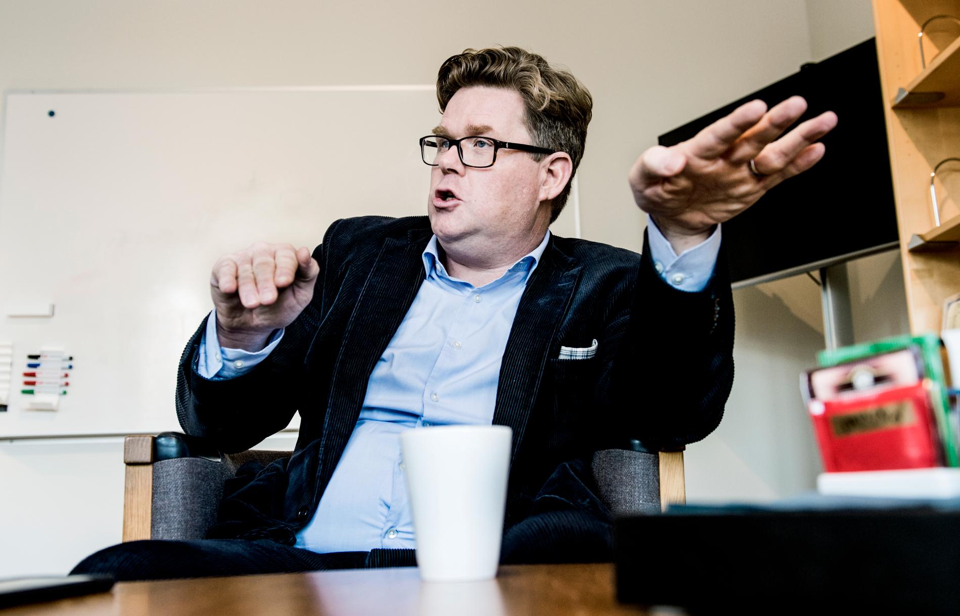 Gunnar Strömmer, Moderaternas partisekreterare Arkivbild