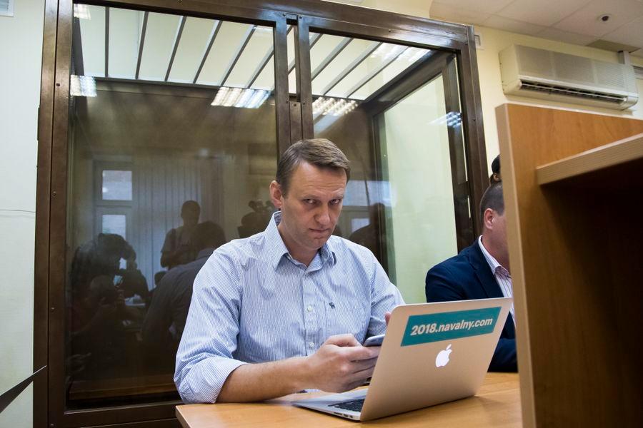 Aleksej Navalnyj har än en gång gripits av rysk polis. Arkivbild.
