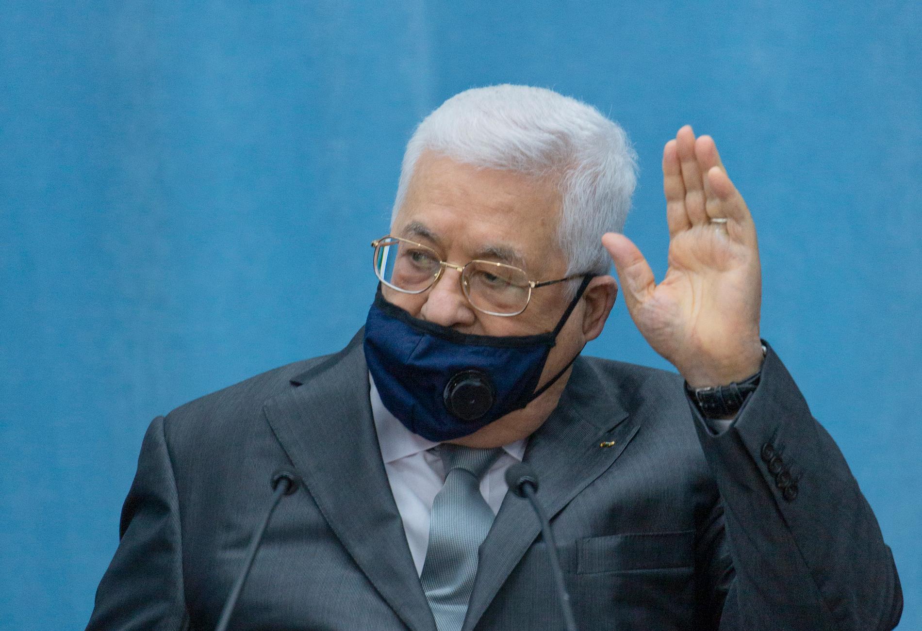 Palestiniernas president Mahmud Abbas har lagt dekret om parlaments- och presidentval i maj respektive juni. Arkivbild.