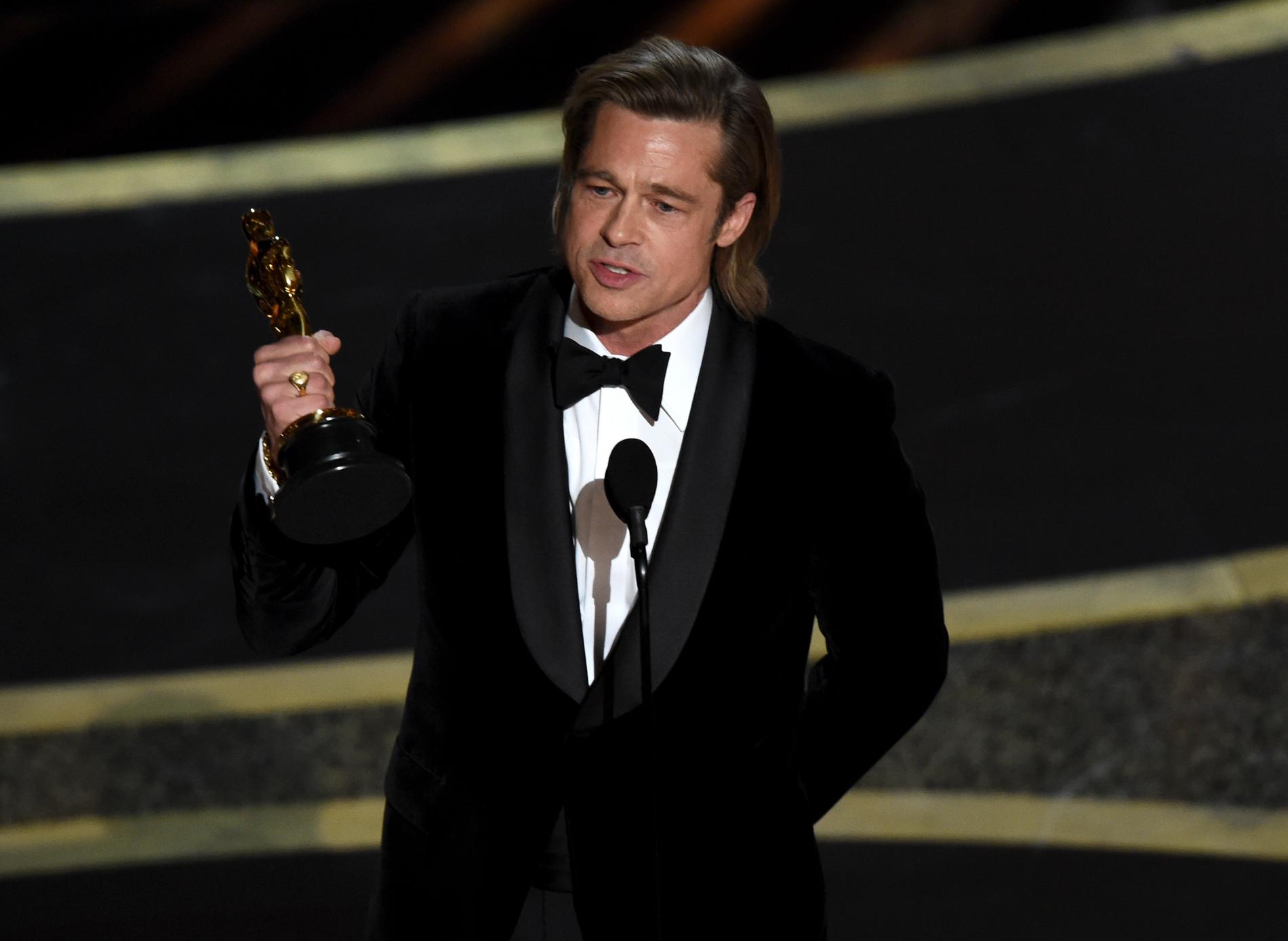 Brad Pitt vann en Oscar i vintras.