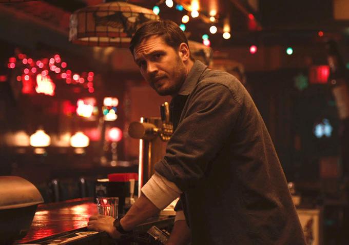 Tom Hardy som bartendern i ”The drop” (2014).