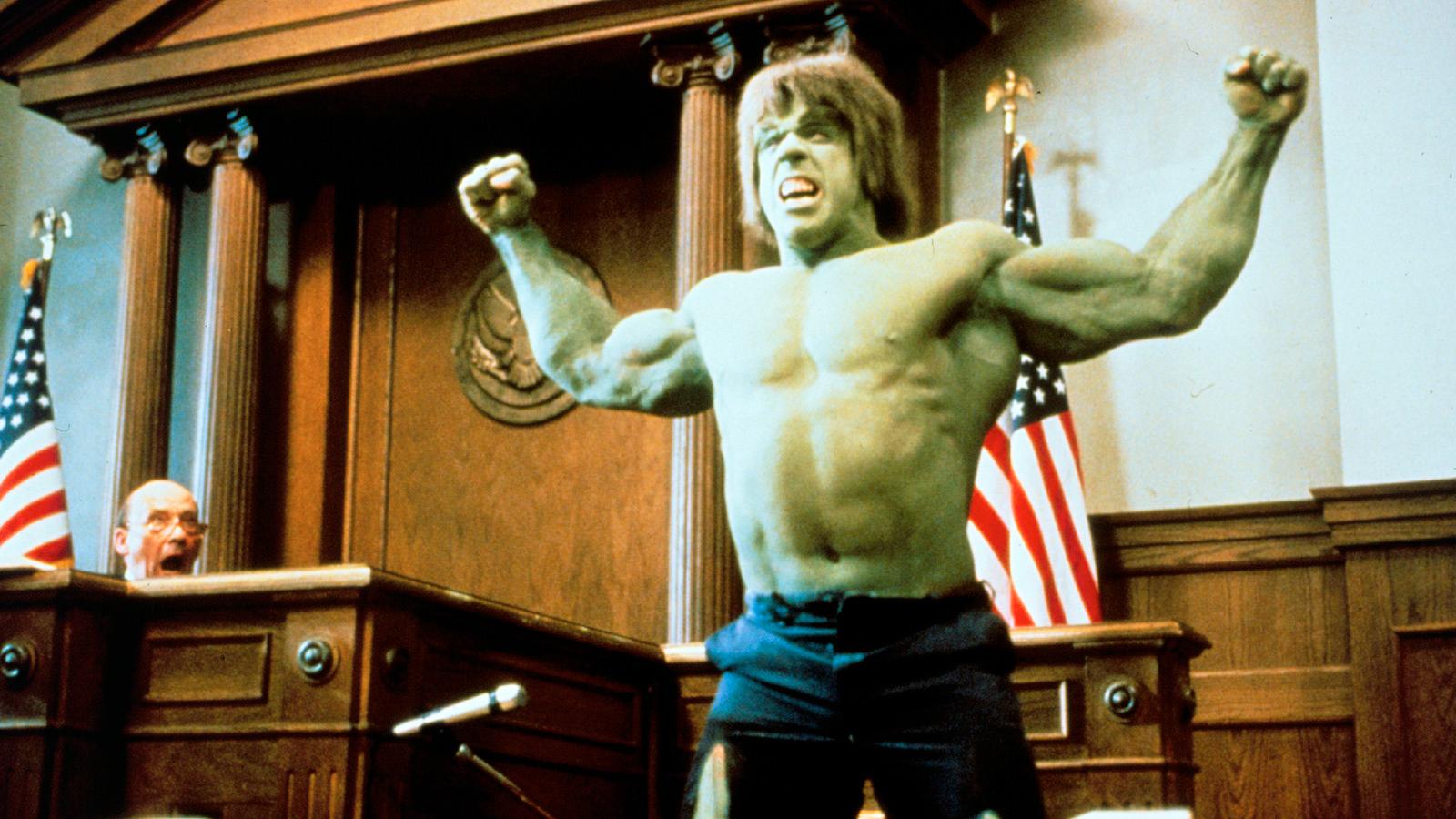 Lou Ferrigno som Hulken.