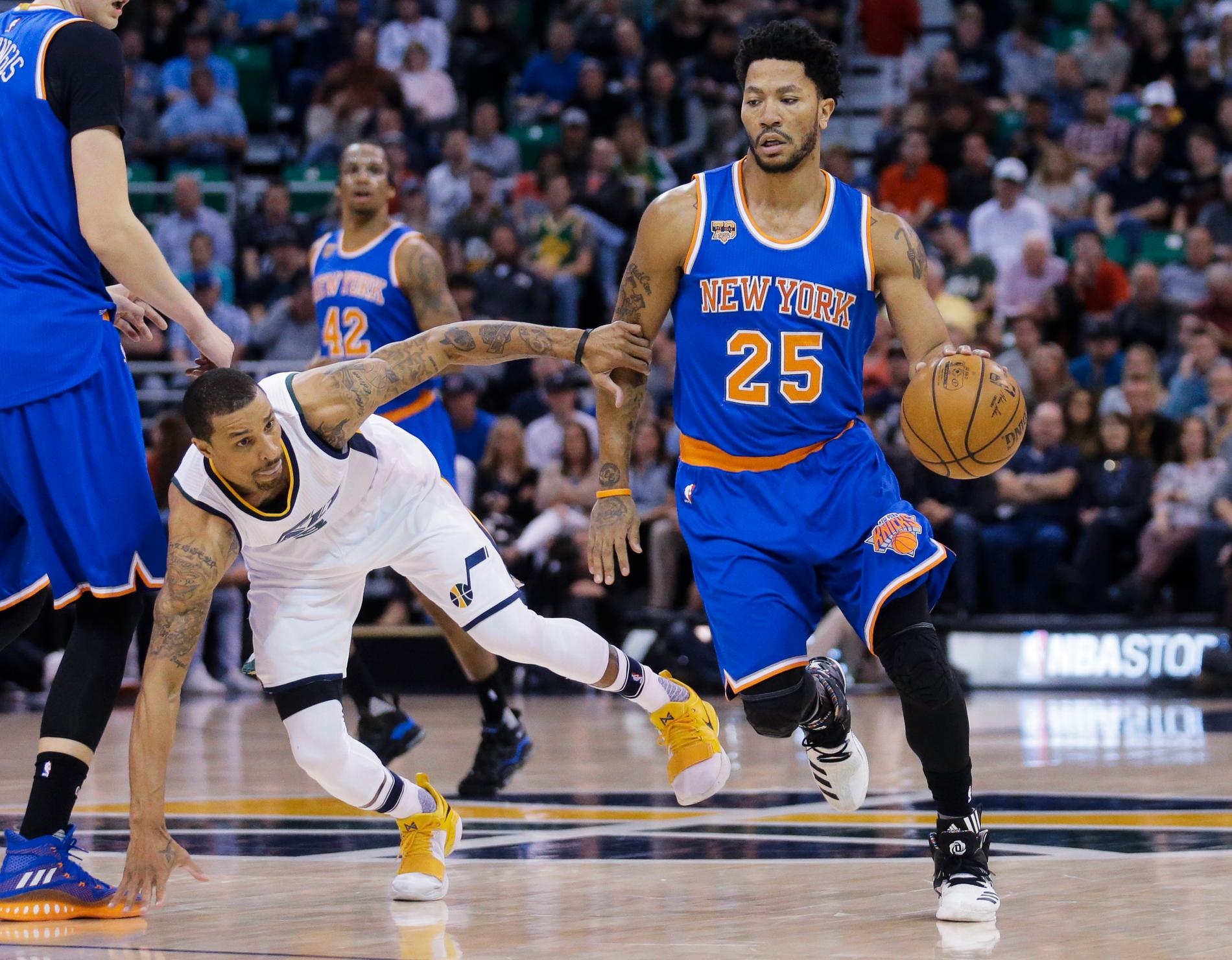 Derrick Rose byter New York mot Cleveland, Knicks mot Cavaliers.